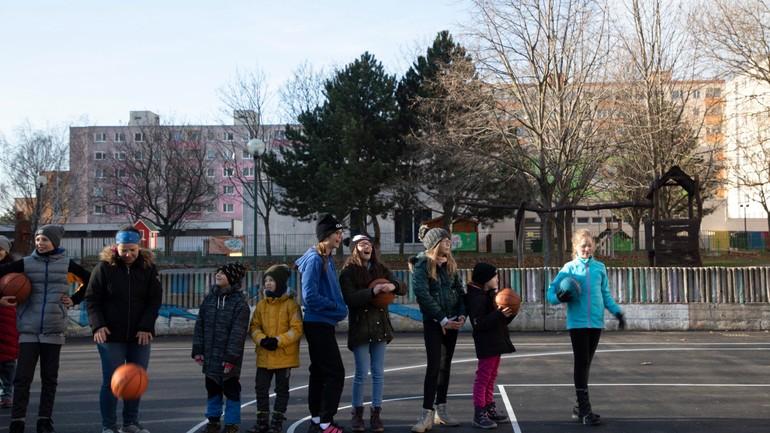 Basketbalové ihrisko na Žehrianskej 