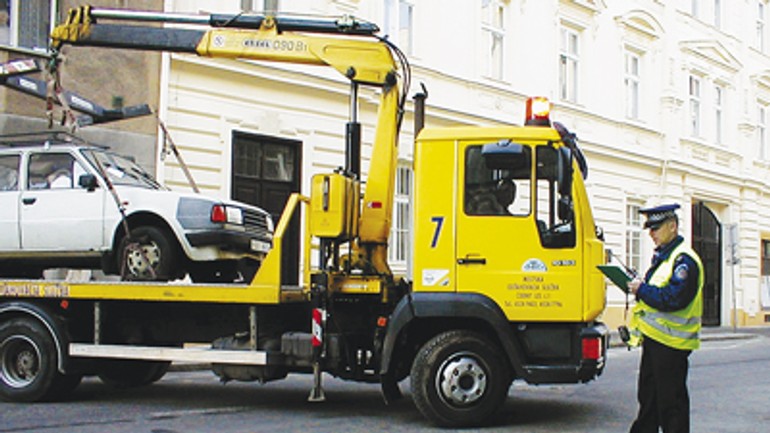 Z webu zistíte, či vám vaše auto odtiahli - odtahovka