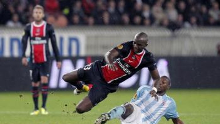 Futbalisti slovana prehrali v paríži 0:1 - Psg slovan1