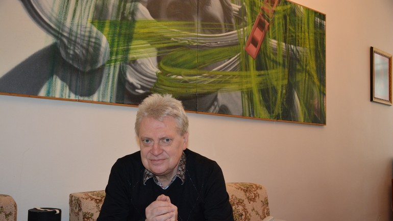 Riaditeľ Galérie mesta Bratislavy Ivan Jančár