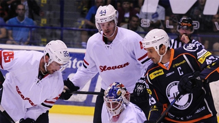Hokejisti slovana vyhrali v príprave na khl v košiciach - hckosice_hcslovan