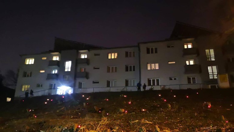 Horiace sviečky na Drotárskej