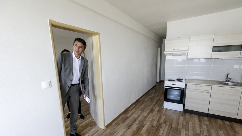 Interiér jedného z deviatich nájomných bytov na Rezedovej