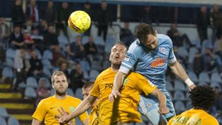 Slovan so žilinou v prvom semifinále pohára remízoval 0:0 - skslovan_ZA