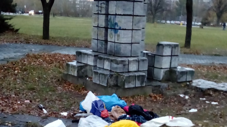 Neporiadok na Námestí Republiky