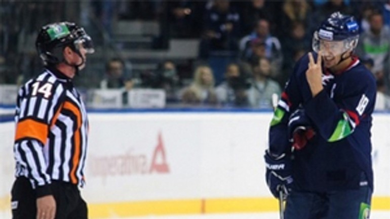 Ruskí rozhodcovia s dvojzápasovým dištancom - Hcslovan cska rozhodca