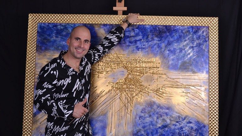 Obraz slovenského výtvarníka Michaela Gavrieliho