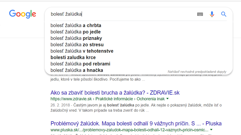 Vyhľadávanie na internete