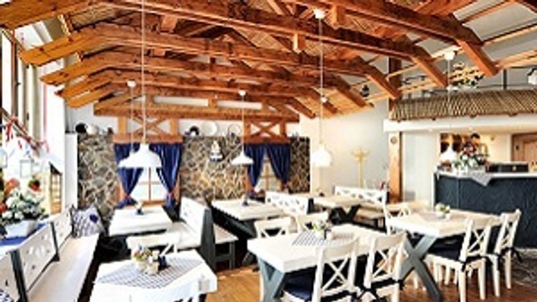 Tatranský kamzík na zelenej ulici - koliba kamzik