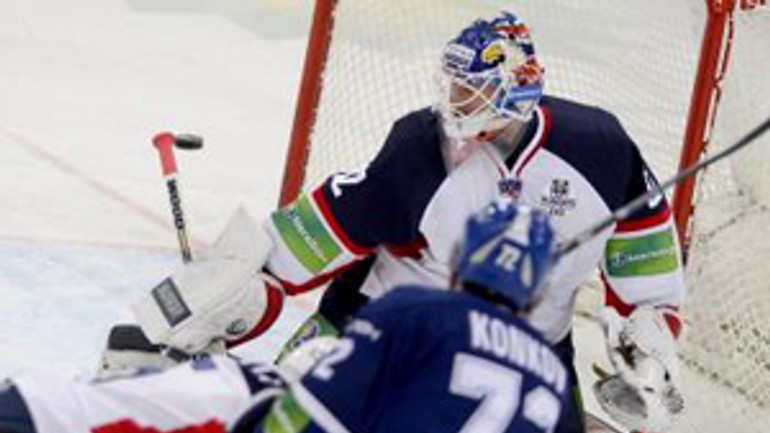 Khl: slovanisti v prvom zápase s dinamom prehrali - dinamo_hcslovan1