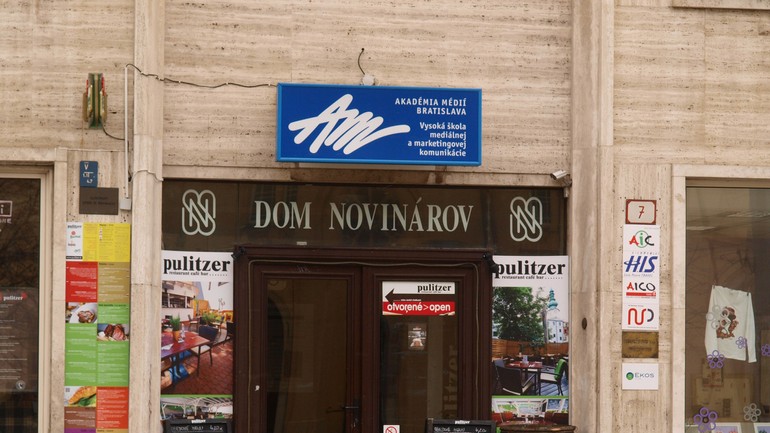 Dom novinárov -Slovenský syndikát novinárov SSN