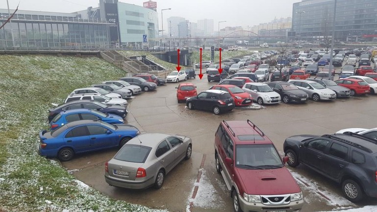 Parkovanie pri Auparku