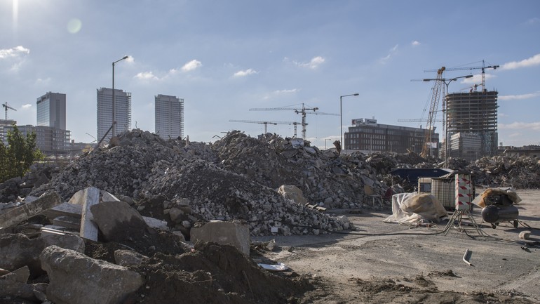 Miesto bývalej autobusovej stanice