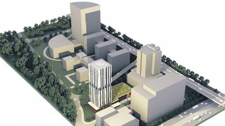 Na krasovského má byť budova vysoká až 24 poschodí - Bajo1