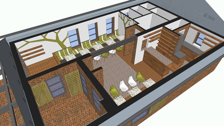 Vynovený domček, rekonštrukcia cesty, pravidelné trhy - domcek_medicka