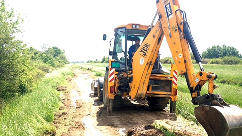 Cyklomagistrála jurava sa už začala stavať - jurava_stavba1