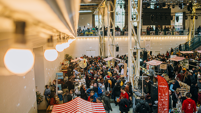 Vianočný Dobrý trh v Starej tržnici a okolí