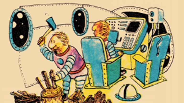 V múzeu dopravy vystavujú karikaturisti z roháča - karikaturisti