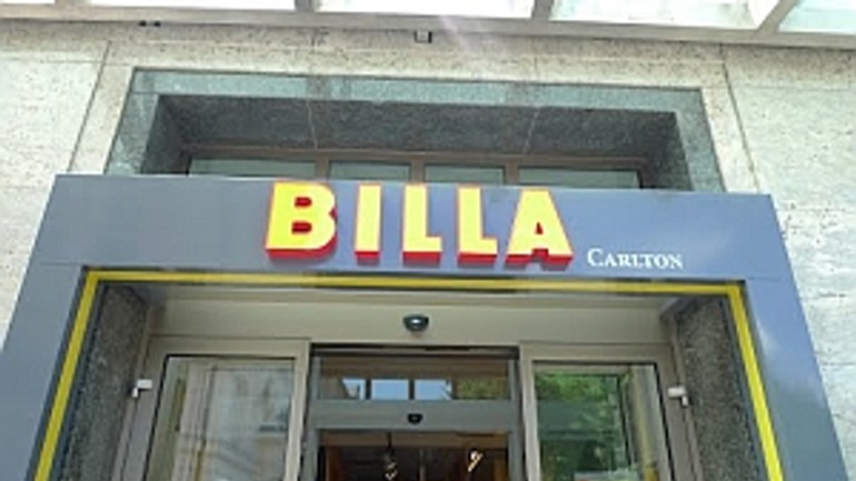 Billa-boom v bratislavskom starom meste - Billa carlton