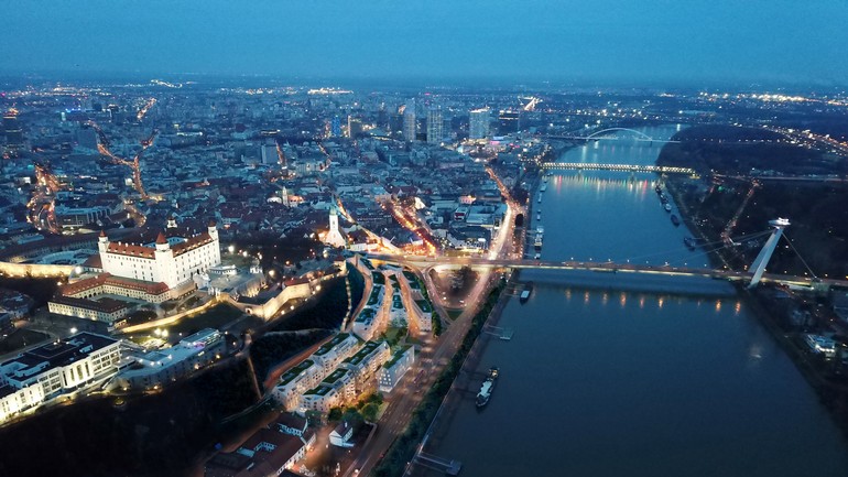 Budúca Vydrica z vtáčej perspektívy