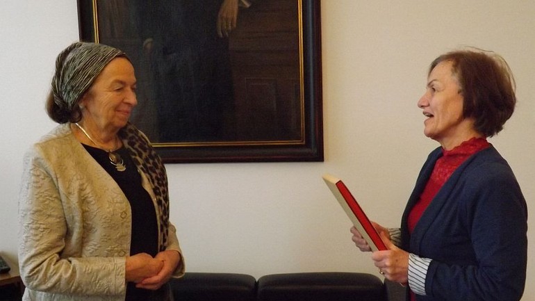 Lívia Klausová a Dagmar Večerná