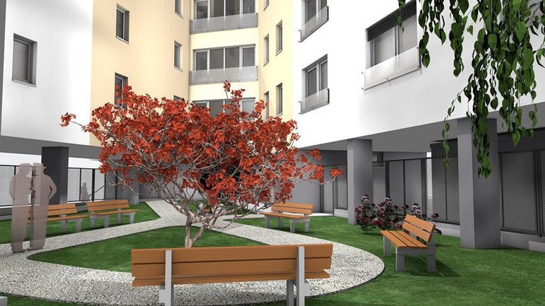 Plánované centrum opatrovateľskej služby