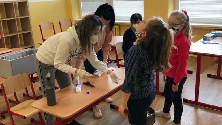 kloktacie testy ZŠ Ružinov