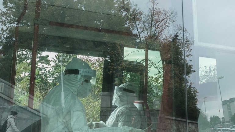 Antigénové testovanie v autobuse Staré Mesto