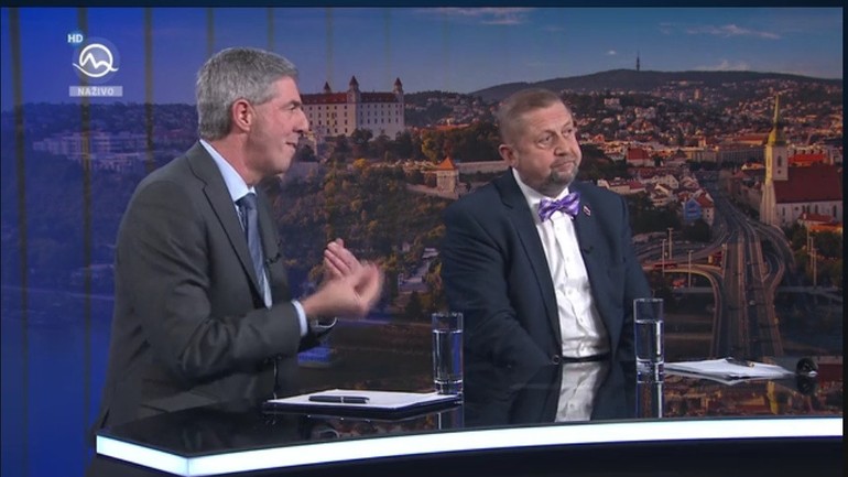 Béla Bugár a Štefan Harabin