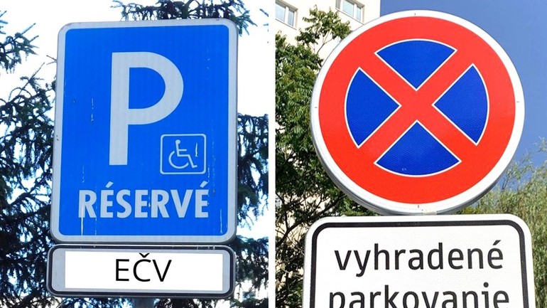 zvislé značky parkovanie Petržalka