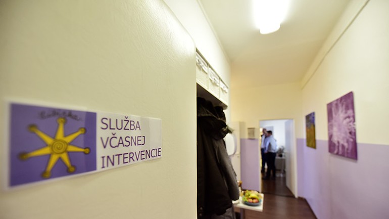Otvorenie Centra služby včasnej intervencie pri DSS Sibírka