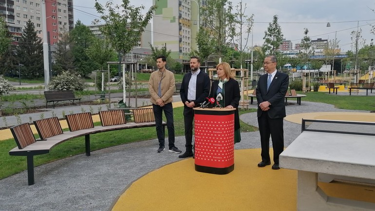 Otvorenie Multifunkčného parku v Karlovej Vsi