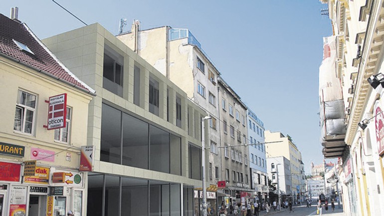 Na obchodnej vznikne z dvoch domov jeden nový - Obchodna1