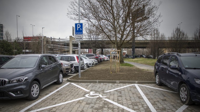 Parkovisko Rontgenova