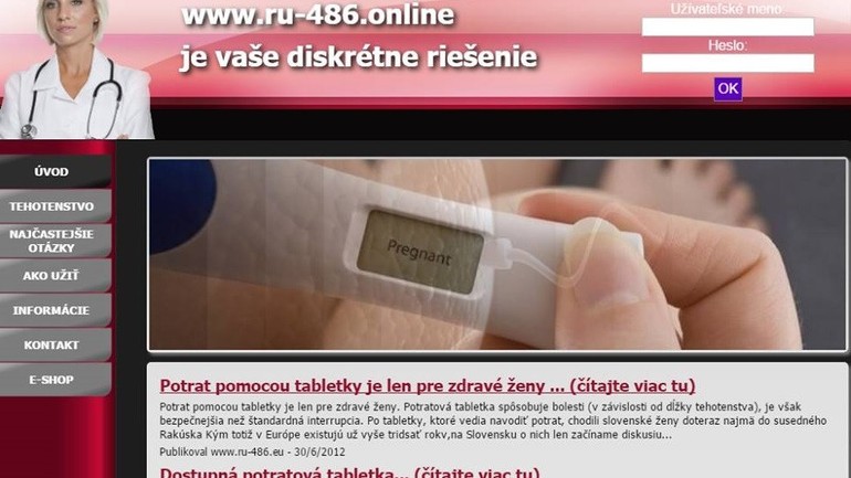 Nelegálna internetová lekáreň