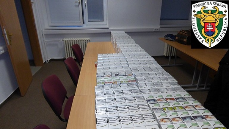 Foto: tak tomu sa povie zásoba. moldavčan pašoval cigarety, vraj pre osobnú spotrebu - tit