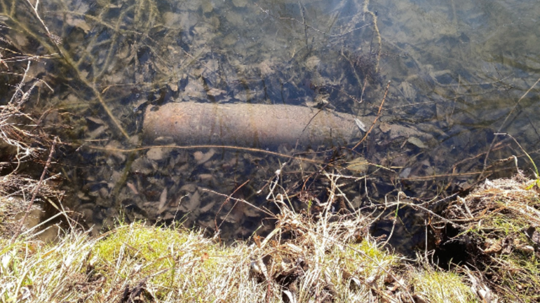 Granát z obdobia 2. svetovej vojny