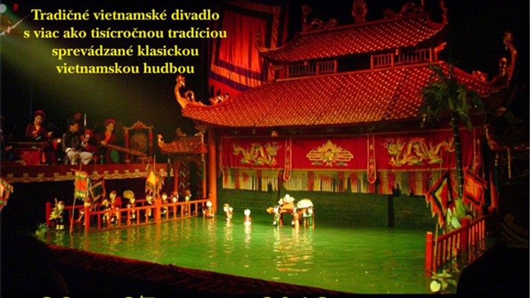Kuchajda zažije vietnamské bábkové divadlo na vode - Vietnamske divadlo