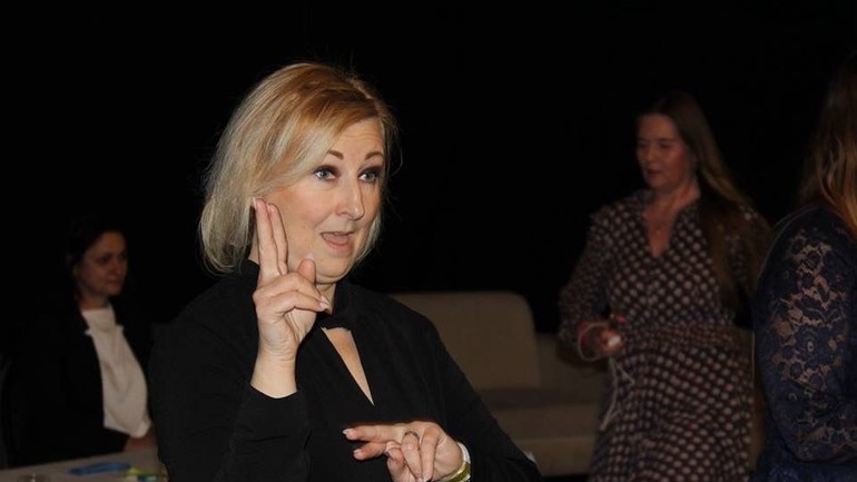 Tlmočníčka Eva Šoltýsová