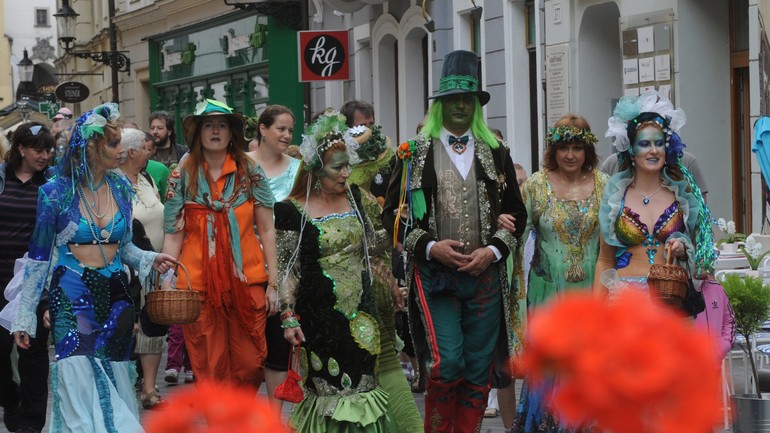 Festival vodníkov-sprievod