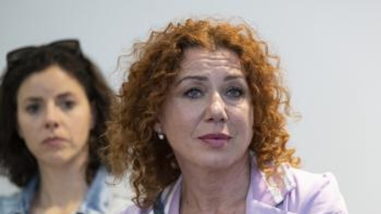 V popredí herečka Gabriela Dzúriková a za ňou Ivana Kuxová