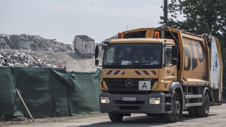 Skládka spoločnosti Vassal EKO v mestskej časti Podunajské Biskupice