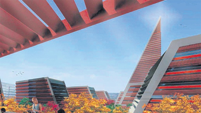 Na nivách má vzniknúť harbour city za 50 miliónov! - Harbour city1