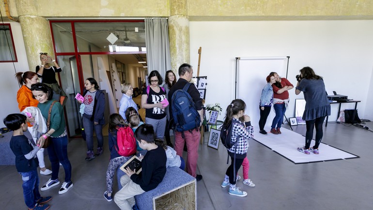 Nová Cvernovka - atmosféra počas Dňa otvorených ateliérov 