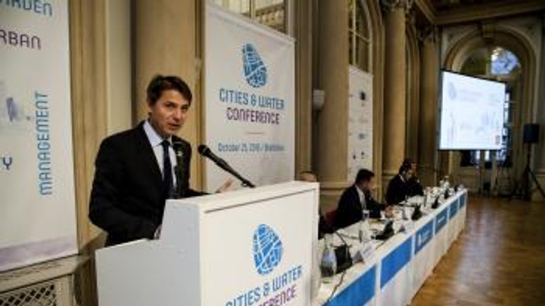 Chceme byť vzorom pre ostatné mestá. nesrovnal prehovoril na konferencii o vode - nesr na konfer