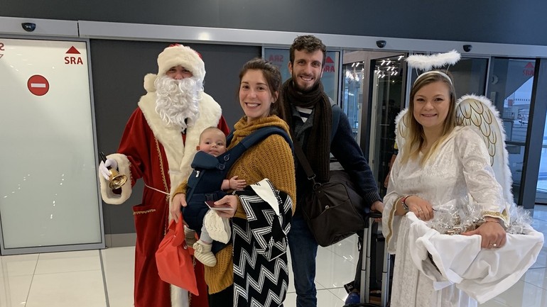 Prekvapenie v príletovej hale