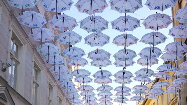 Otvorenie Dáždnikovej ulice