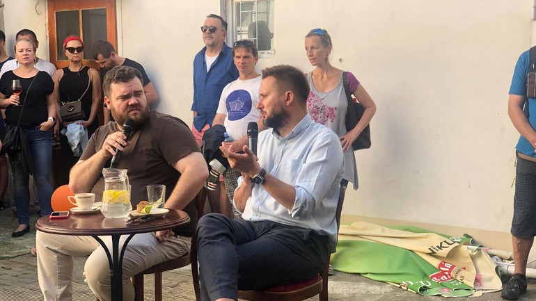 Matúš Vallo diskusia s Bratislavčanmi