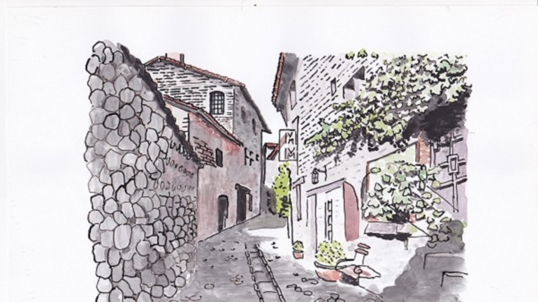 Umenie, ktoré lieči: výstava v onkologickom ústave sv. alžbety - ulička