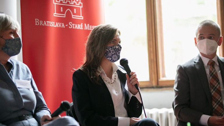 Diskusia samosprávy Zuzana Aufrichtová